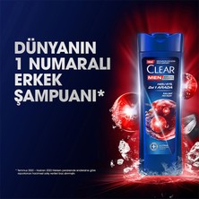 Clear Men Kepeğe Karşı Etkili Şampuan Hızlı Stil 2'si 1 Arada Kolay Şekil Alan Saçlar 350 ml x3