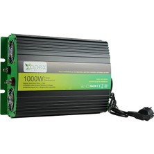 Apex NPS1000-12 Apex 1000W Şarjlı Tam Snüs Inverter 12V