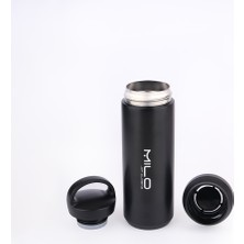 Kuito 500 ml Çelik Termos - Siyah