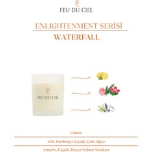 Feu du Ciel Premium Waterfall Beyaz Sabun Kokulu Mum 150 gr