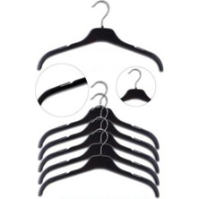 Olgun Home 5 Adet Plastik Elbise Askısı Çentikli Döner Başlıklı Kıyafet Askı 42 cm