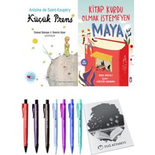 Kitap Kurdu Olmak Istemeyen Maya ve Küçük Prens 2li Set