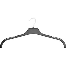 Olgun Home 12 Adet Plastik Elbise Askısı Çentikli Döner Başlıklı Kıyafet Askı 42 cm BPT42