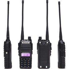 Baofeng UV82 / RV82 Dual Band Arama Kurtarma Ofroad Güvenlik Telsizi Fm Radyo Dual Bant El Telsizi (Vhf+Uhf) 8 W  Uhf/vhf Radio Ledflaş