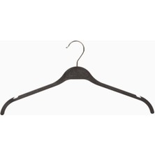 Olgun Home 24 Adet Plastik Elbise Askısı Döner Başlıklı Çentikli Kıyafet Askı 40 cm DBL40