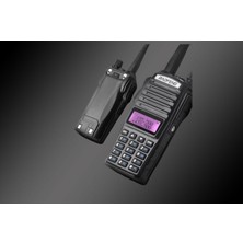Baofeng UV82 / RV82 Dual Band Arama Kurtarma Ofroad Güvenlik Telsizi Fm Radyo Dual Bant El Telsizi (Vhf+Uhf) 8 W  Uhf/vhf Radio Ledflaş