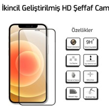 Apple iPhone 13 Uyumlu Tam Kaplayan 5d Temperli Cam Koruma Ekran Koruyucu