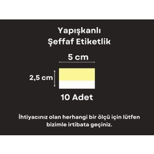 Şeffaf Etiket Pvc Etiketlik Yapışkanlı Cep Etiketlik Isimlk Raf Etiketliği Ürün Fiyat Etiketi Şeffaf Etiket Koruyucu Cep