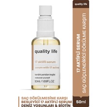 Quality Life Ql Saç Dökülme Karşıtı Set ( 3 Saç Vitamini - 3 Saç Serumu - 3 Şampuan )