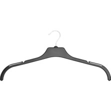 Olgun Home 2 Adet Plastik Elbise Askısı Çentikli Döner Başlıklı Kıyafet Askı 42 cm BPT42