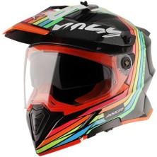 Axor X-Cross X2 Kask Dual Vısor - Dull Black Grey