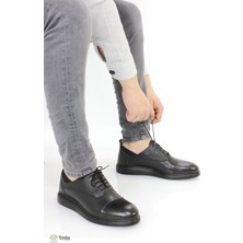 Doçka Erkek  Deri Kalın Taban Klasık Yarı Parlak Oxford Ayakkabı ER24/CS860