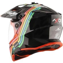 Axor X-Cross X2 Kask Dual Vısor - Dull Black Grey