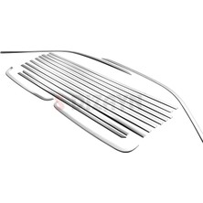 S-Dizayn Vw Transporter T6 Uzun Şase Krom Cam Çerçeve Seti 2015 Üzeri Tek Sürgü