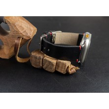 Loncadan Apple Watch Hakiki Deri Akıllı Saat Kordonu