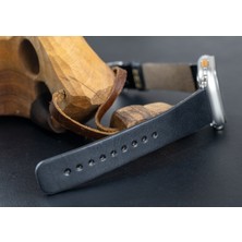 Loncadan Apple Watch Hakiki Deri Akıllı Saat Kordonu