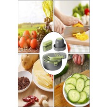 Berdina Home Vegetable Cutter Pro Rende Sebze Soğan Küp Doğrayıcı Dilimleyici Hazneli Kesici Dicer Rende Seti