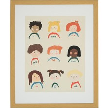 Vitale Çerçeveli Kanvas Tablo 30*40 cm AK.TBL0386