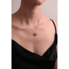 Çelikoğlu Kuyumculuk 8 Ayar Altın Kalpli  Kolye 2,13