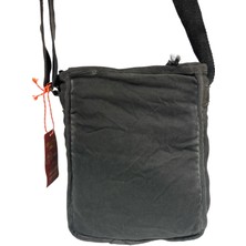 Old Cotton Cargo Vintage Salaş Kaliteli  Taşlanmış Kumaş Okul Gezi Postacı Çantası 27 cm x 33 cm