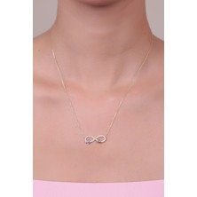 Çelikoğlu Kuyumculuk 8 Ayar Altın Sonsuzluk Kolye 2,05 gr