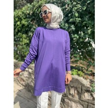 Nuss Nuss Dikiş Detaylı  Merserize Tunik