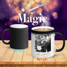 Asilmeydan Atatürk Küçük Çocuğu Severken Sihirli Kupa Bardak-Ataturk1