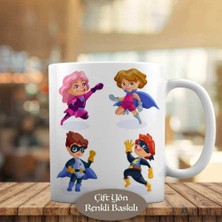 Asilmeydan Süper Güçlü Kahramanlar Kupa Bardak Hediyelik-23-2147903183