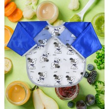 Bambino Kids Sıvı Geçirmez Şeffaf Yüzey Mama Önlüğü 6-18 Ay