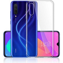 Prolysus Xiaomi Mi A3 Kılıf Şeffaf Yumuşak Silikon Darbe Dayanıklı Korumalı Kılıf Arka Kapak + Ekran Koruyucu