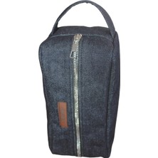 Mebes Denim Kumaş Erkek Kişisel Bakım,Seyahat ve El Çantası Elçnterkdnmlcvrtm1