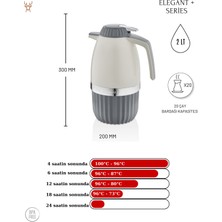 Elegant Serisi 2 Lt Cam Termos STE-6159