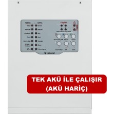 Teknim TFP-3122 2 Bölgeli Konvansiyonel Yangın Alarm Paneli.tek Akü Ile Çalışır (Akü Hariç)