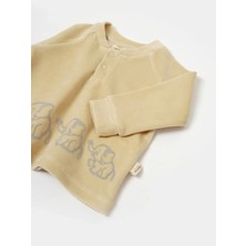 Kids Little Store Babycosy Unisex Organik Kadife Alt Üst Takım (3-24 Ay )
