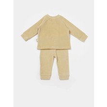 Kids Little Store Babycosy Unisex Organik Kadife Alt Üst Takım (3-24 Ay )