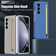 Pandatech Samsung Z Fold 6 Uyumlu Kalemli Silikonlu Kılıf