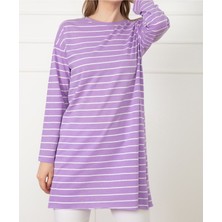 Sevgi Butik Elfida Çizgili Tunik
