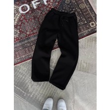 Burtex Basic Üç Iplik Eşofman Pantolon - Siyah