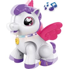 Boratila Toys Emeklemeye Yardımcı Müzikli Işıklı Unicorn Mor