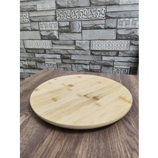 Bambu Dönen Sunum Tabağı