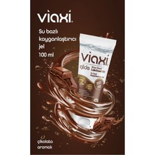 Viaxi Glide Çikolatalı Aromalı Su Bazlı Kayganlaştırıcı Jel 100 ml (2 Adet)