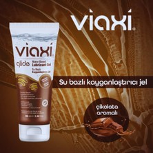 Viaxi Glide Çikolatalı Aromalı Su Bazlı Kayganlaştırıcı Jel 100 ml (2 Adet)