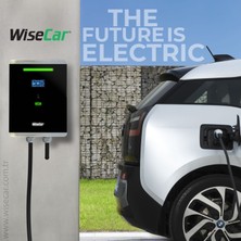 Wisecar Wt1 Smart Kartlı 7.4 Kw Duvar Tipi Elektrikli Araç Şarj Istasyonu Kablolu