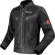 Motorcu Aziz Aslan Ls2 Blade Aır Mont Siyah-Kırmızı 5xl Beden