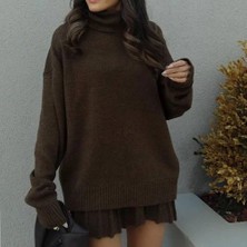Moda Gülse Triko Mini Etekli Ikili Takım