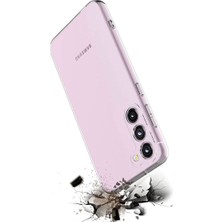 CepStok Samsung Galaxy S24 Fe Kılıf Şeffaf Kamera Korumalı Esnek Yumuşak Silikon