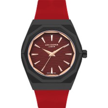 Lee Cooper London Silikon Kordonlu Erkek Kol Saati Su Geçirmez