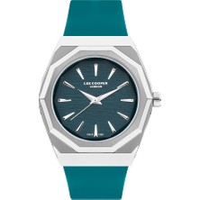 Lee Cooper London Silikon Kordonlu Erkek Kol Saati Su Geçirmez