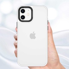 Pazarella Apple iPhone 11 Yanları Renkli Silikon Parlak Arka Yüzeyli Tlp Tiger Hibrit Kapak