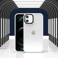 Pazarella Apple iPhone 11 Yanları Renkli Silikon Parlak Arka Yüzeyli Tlp Tiger Hibrit Kapak